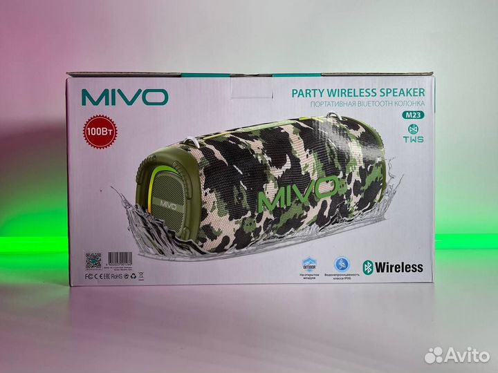 Портативная блютус колонка Mivo M23
