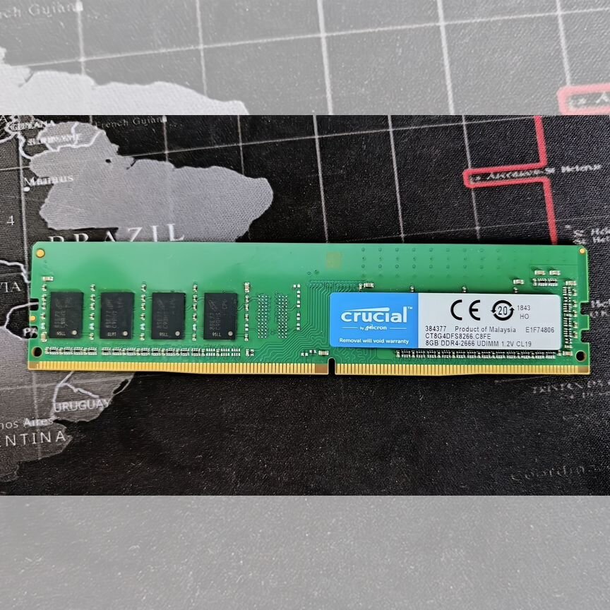 [CT8G4DFS8266] Crucial Ddr4 8gb 2666mhz Ct8g4dfs8266
