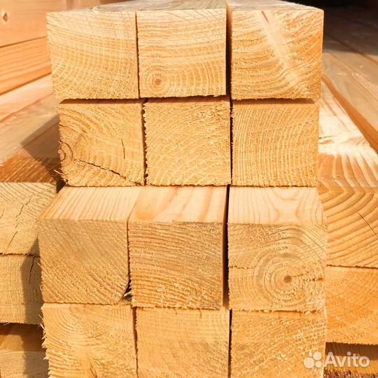 Качественный брус лиственница сухой 140х140мм