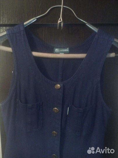 Сарафан джинса