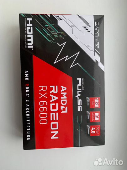 Видеокарта Amd Radeon RX 6600 Sapphire Pulse