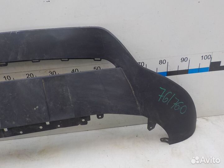 Юбка/спойлер переднего бампера Porsche Cayenne