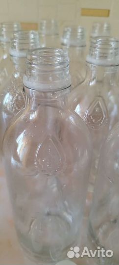 Стеклянная бутылка 0 5