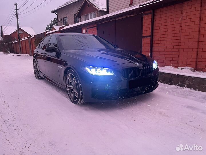 BMW F10 обвес бампера превращения в BMW G30 M5 F90