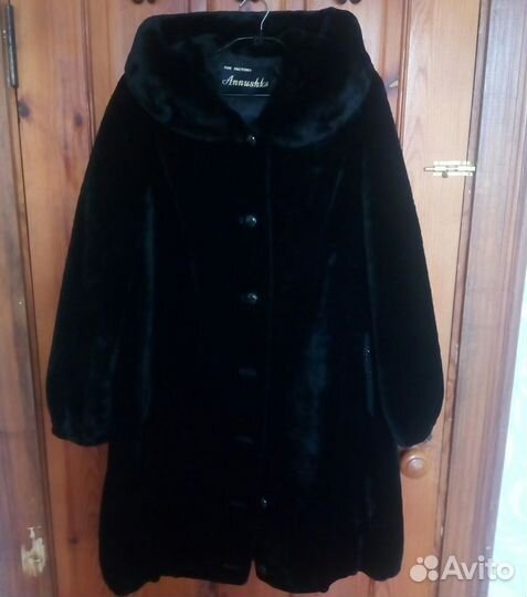 Шуба из мутона