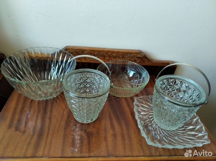 Стеклянные предметы домашней утвари СССР
