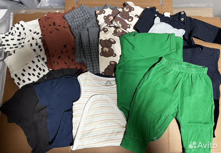 Одежда 50-68 пакетом б/у next