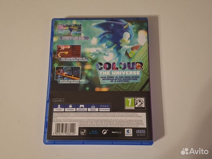 Sonic colors ultimate ps4