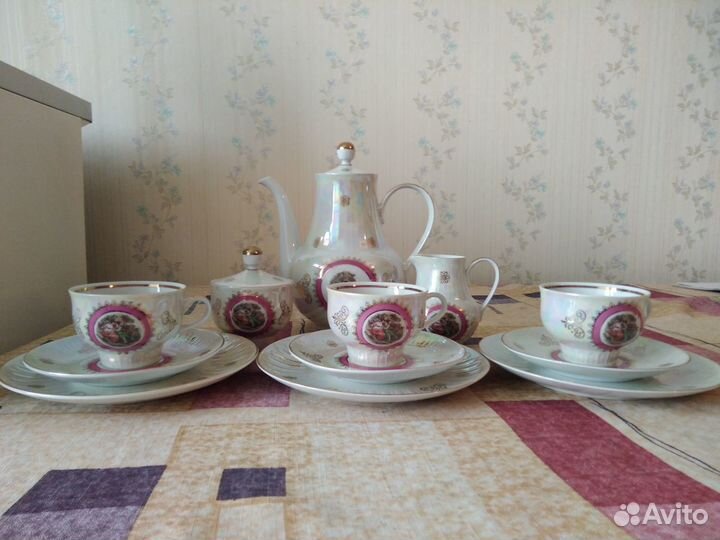 Сервиз кофейный Мадонна, гдр, 70-х годов