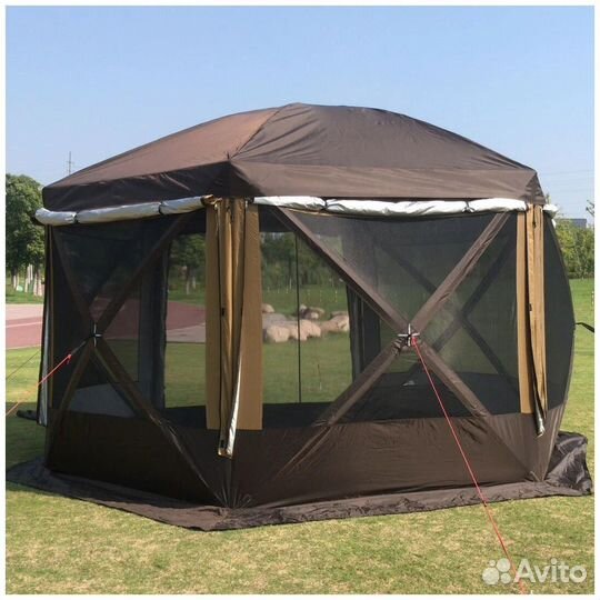 Тент шатер туристический автоматический 2 -360х360