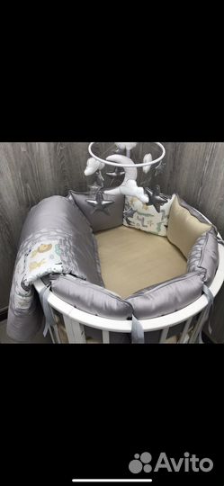 Бортики в кроватку