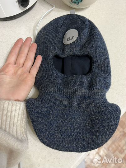 Шапка шлем детская