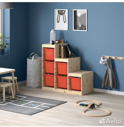 Стеллаж для хранения икеа труфаст