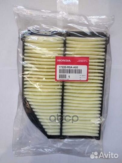 Фильтр воздушный 17220R5AA00 honda