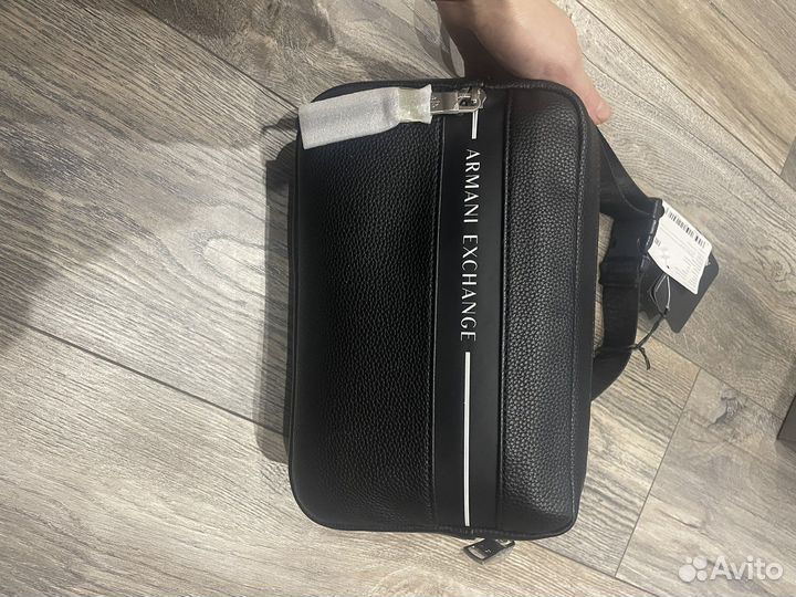 Сумка мужская поясная armani exchange оригинал