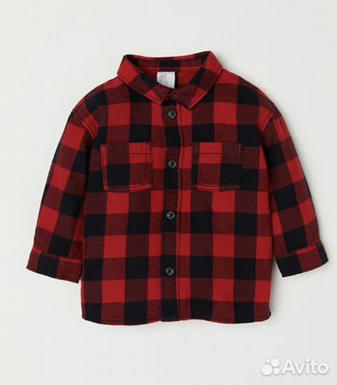 Рубашка в клетку детская H&M