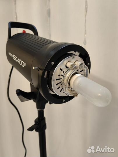 Импульсный свет вспышка Godox 400 стойка софт