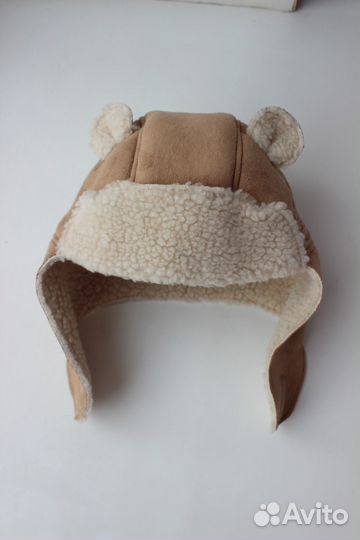 Шапка-ушанка демисезон Chicco р.6-9м 46-48 Италия