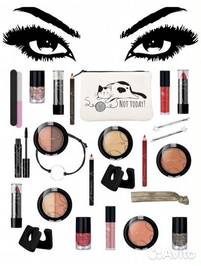 Адвент календарь с косметикой