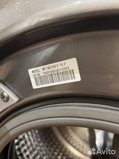 Стиральная машина samsung eco bubble 8 кг