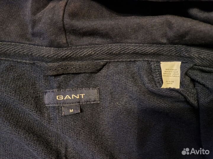 Толстовка худи на молнии Gant