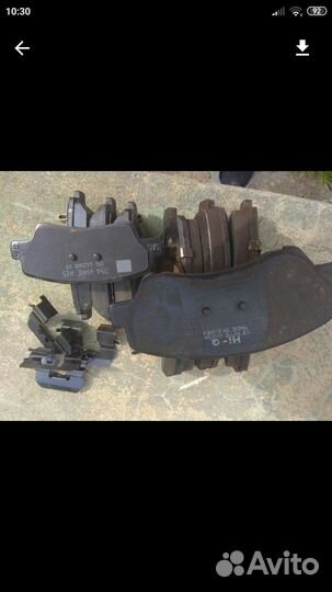 Колодки тормозные Хундай Солярис, Киа Рио