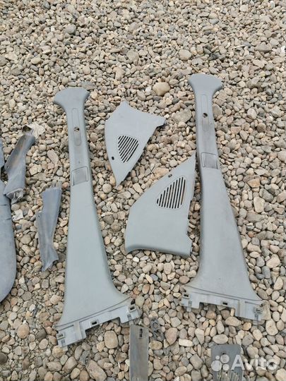 Пластиковые накладки салона Renault Symbol Clio