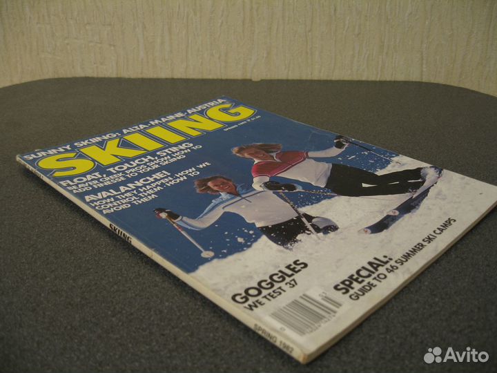 Журналы Skiing о горных лыжах 1982 год