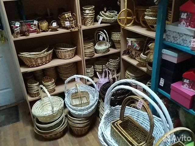 Корзинки бамбуковые