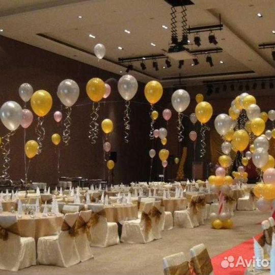 Организация праздников гелиевые шары оформление