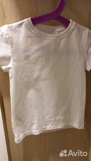 Футболки белые 98 размера