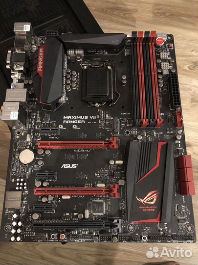 Материнская плата asus rog maximus vii ranger