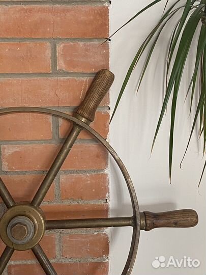 Штурвал корабельный декор