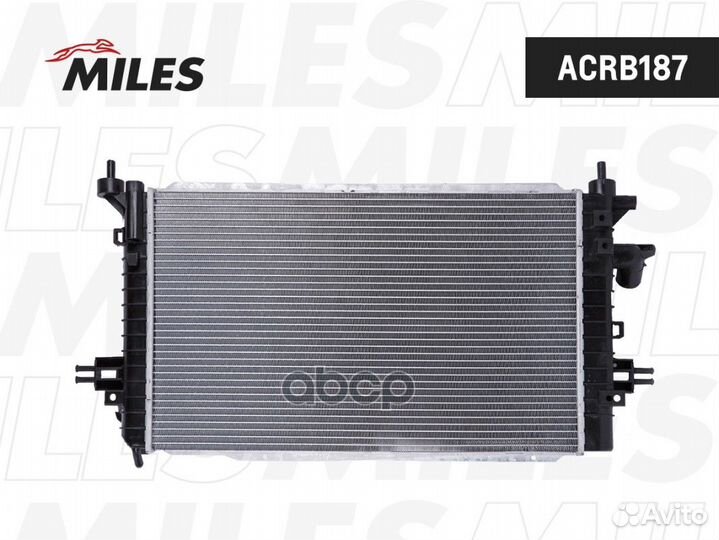 Радиатор opel astra/zafira 1.7D/1.9D 04- acrb18