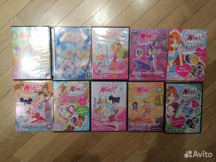 Куклы Winx на DVD