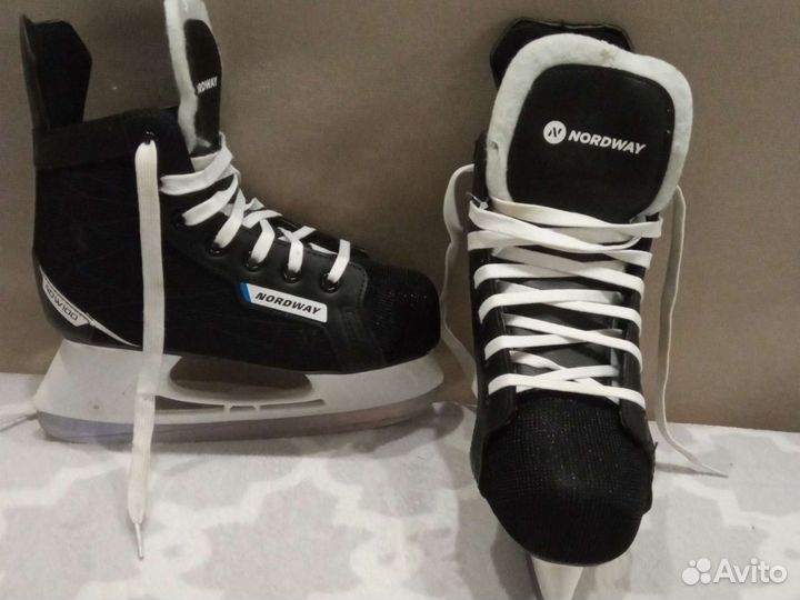 Коньки хоккейные nordway, р. 35