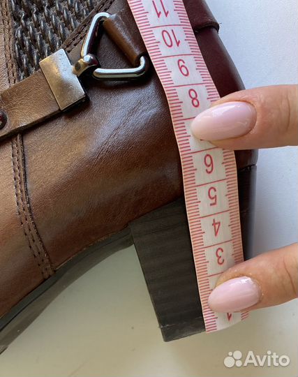 Сапоги осенние женские натуральная кожа 38