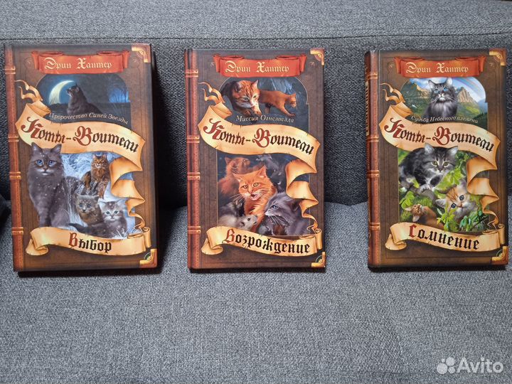 Книги Коты-Воители