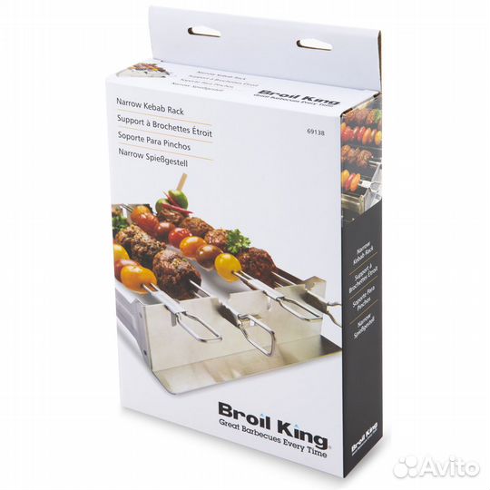 Подставка Broil King для шашлыка с шампурами из не