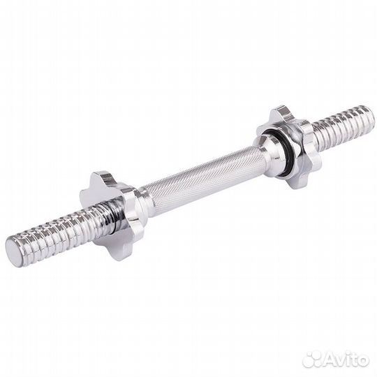 Гриф гантельный Voitto 40 см (железная ручка), d-3