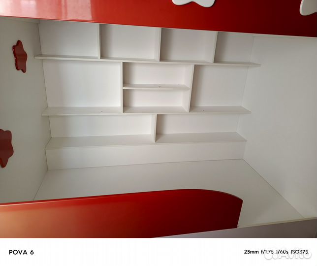 Детская двухярусная кровать б/у