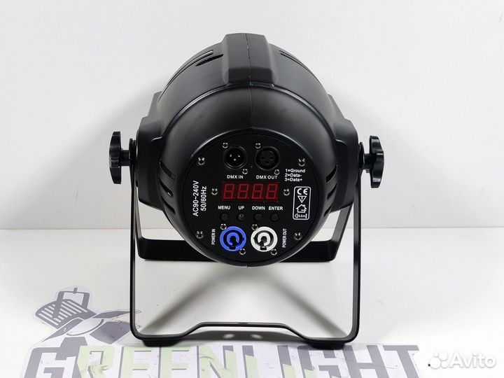 LED PAR 18x18 rgbwauv в большом корпусе