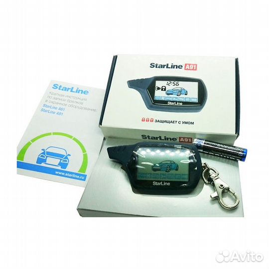 Брелок StarLine A91 Оригинал. Подключаю