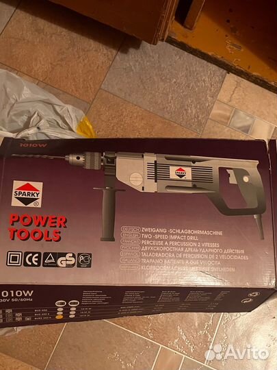 Ударная дрель sparky BUR2 350E, 1010 Вт