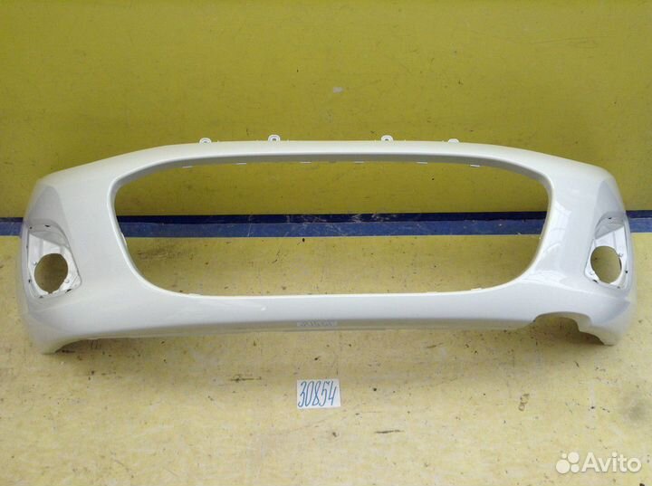 LADA Kalina 2 Бампер передний цвет Белое облако