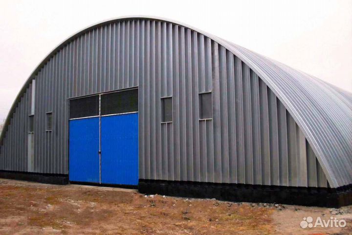 Арочные ангары 21х60 (1260 м2)