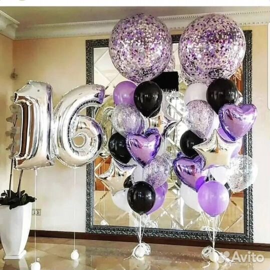 Воздушные шары на день рождения