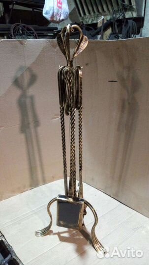 Каминный набор кованый