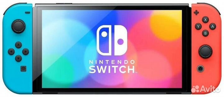 Игровая приставка Nintendo Switch oled 64 гб Neon