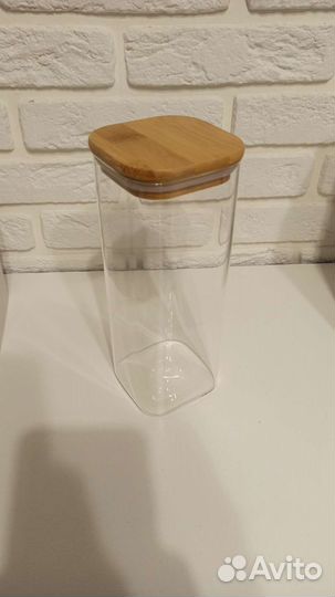 Стеклянные гермитичные ёмкости для продуктов